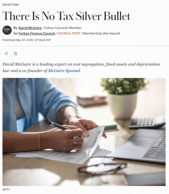 There Is No Tax Silver Bullet